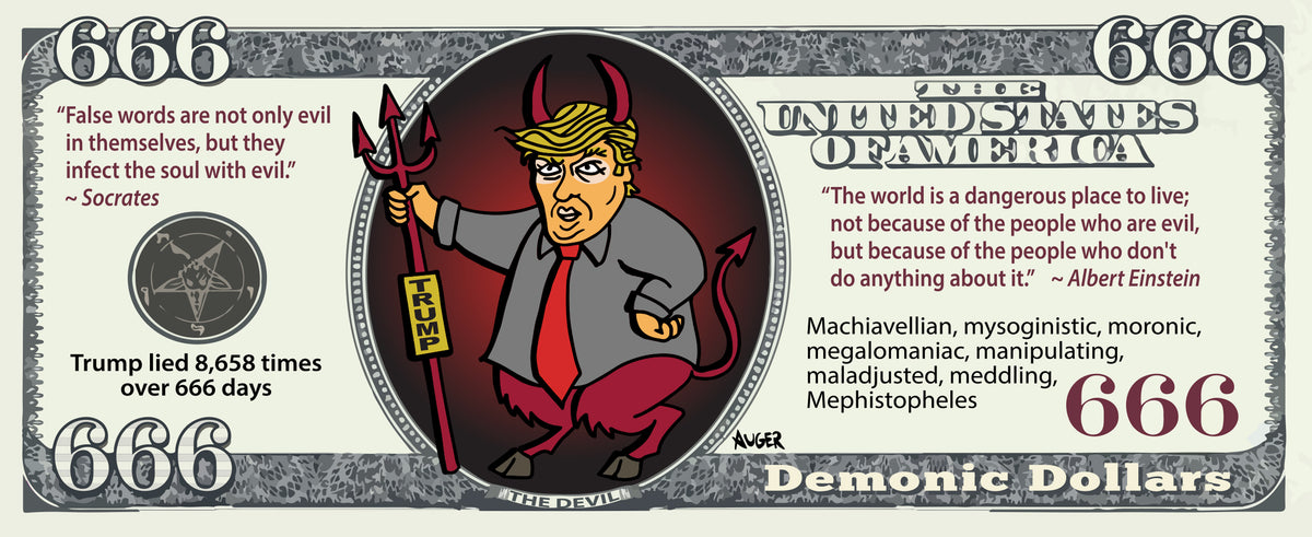 Trump Money $3 Bill – DC Satire