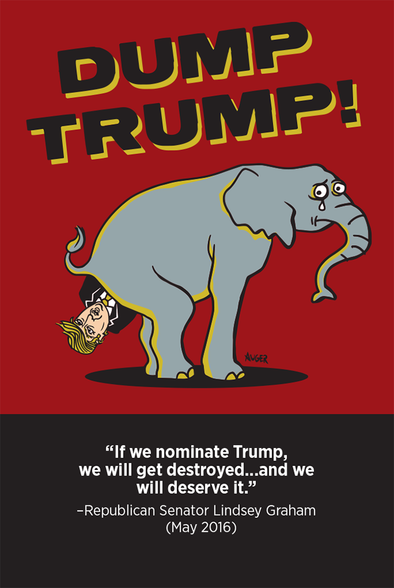 Dump Trump Postcard