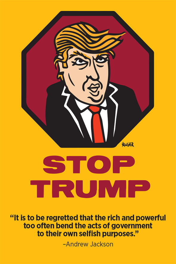 Stop Trump Postcard