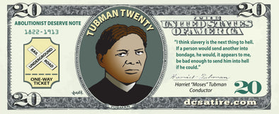 Harriet Tubman $20 Bill